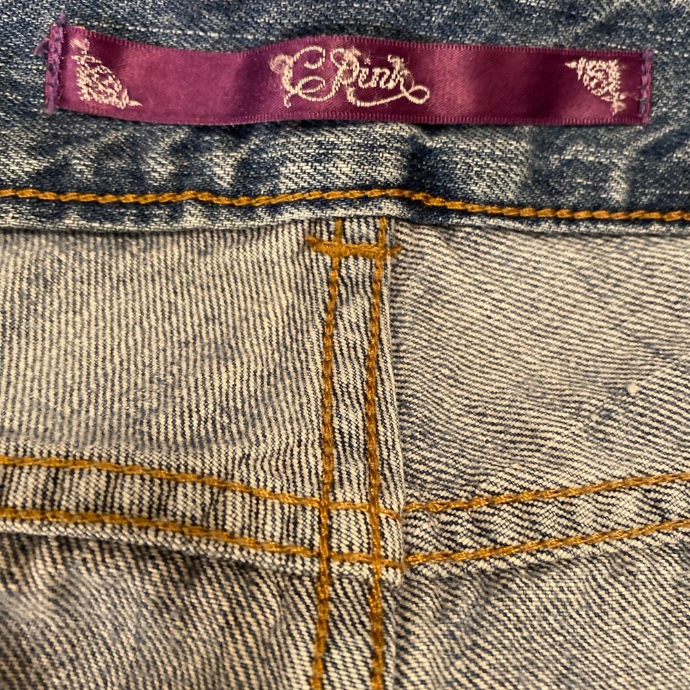 C. Pink : Celebrity Pink- Denim Blue Jeans, Distressed, Size 22 - Picture 9 of 14
